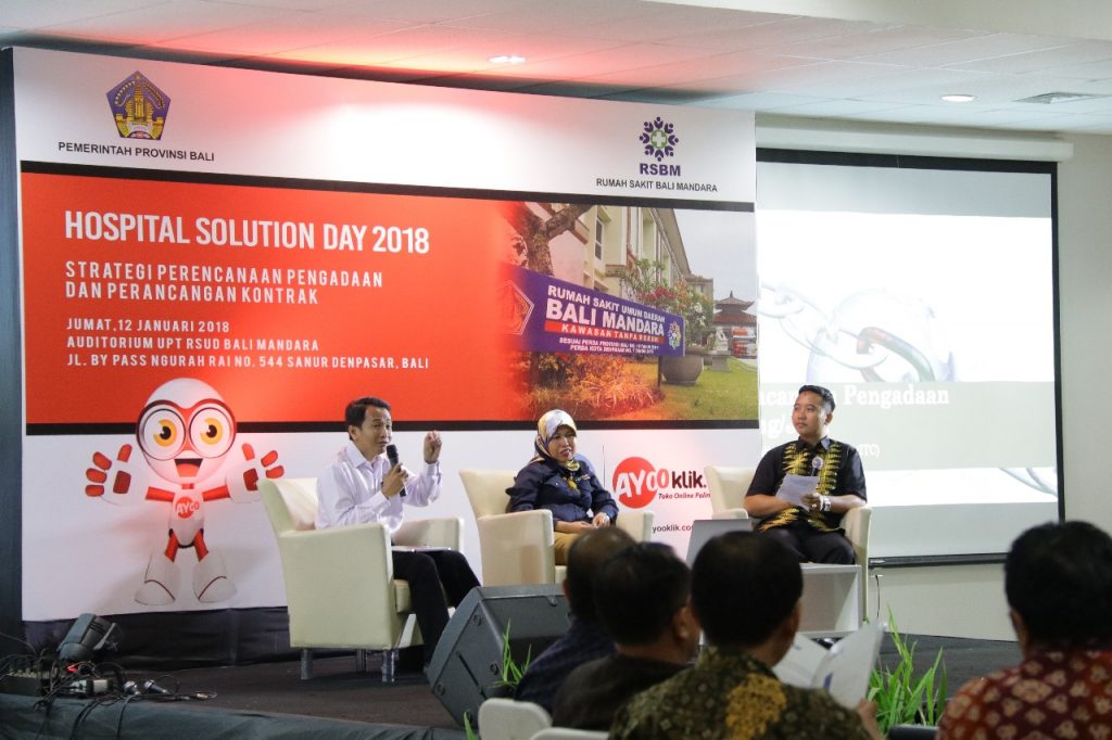 Hospital Solution Day, Talk Show Pengadaan Barang/Jasa Rumah Sakit Se-Provinsi Bali bersama P3I